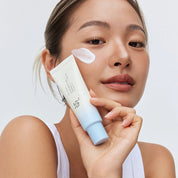 Crème solaire Beauty of Joseon Relief Sun Aqua-fresh : Riz + B5, SPF 50+, 50 ml, tube blanc avec étiquette verte, skincare coréenne | Beauty of Joseon Relief Sun Aqua-fresh: Rice + B5 Sunscreen, SPF 50+, 50 ml, white tube with green label, Korean skincare